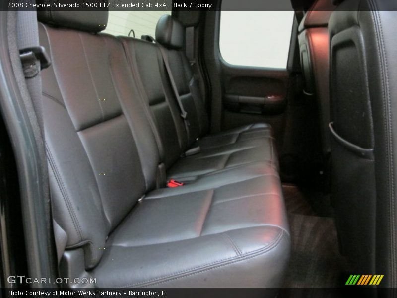 Black / Ebony 2008 Chevrolet Silverado 1500 LTZ Extended Cab 4x4