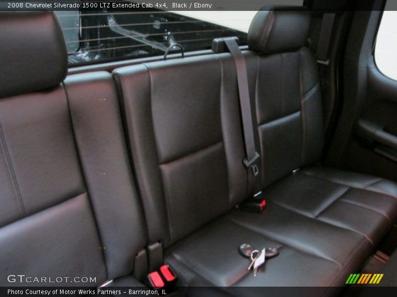 Black / Ebony 2008 Chevrolet Silverado 1500 LTZ Extended Cab 4x4