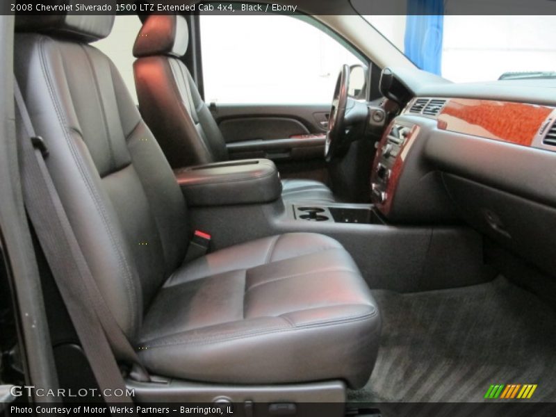 Black / Ebony 2008 Chevrolet Silverado 1500 LTZ Extended Cab 4x4