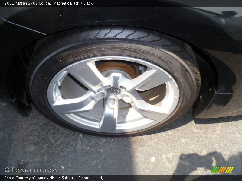 Magnetic Black / Black 2011 Nissan 370Z Coupe