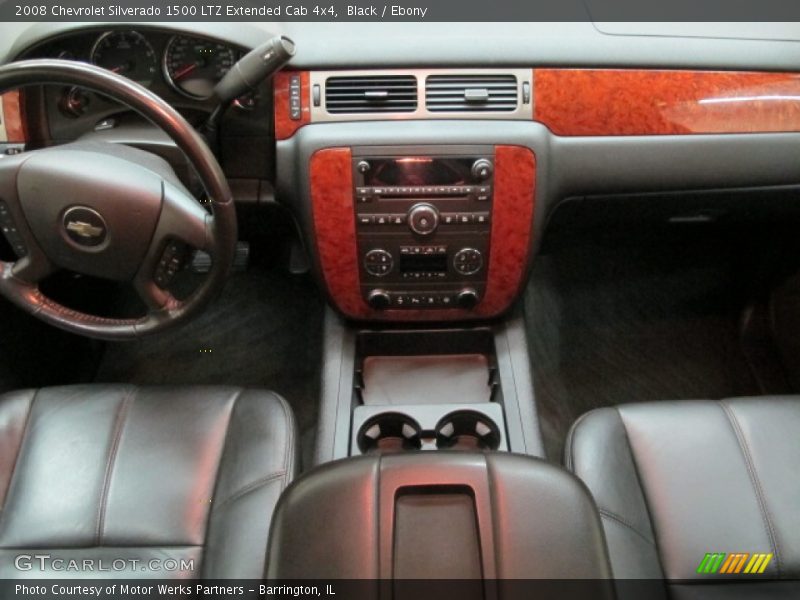 Black / Ebony 2008 Chevrolet Silverado 1500 LTZ Extended Cab 4x4