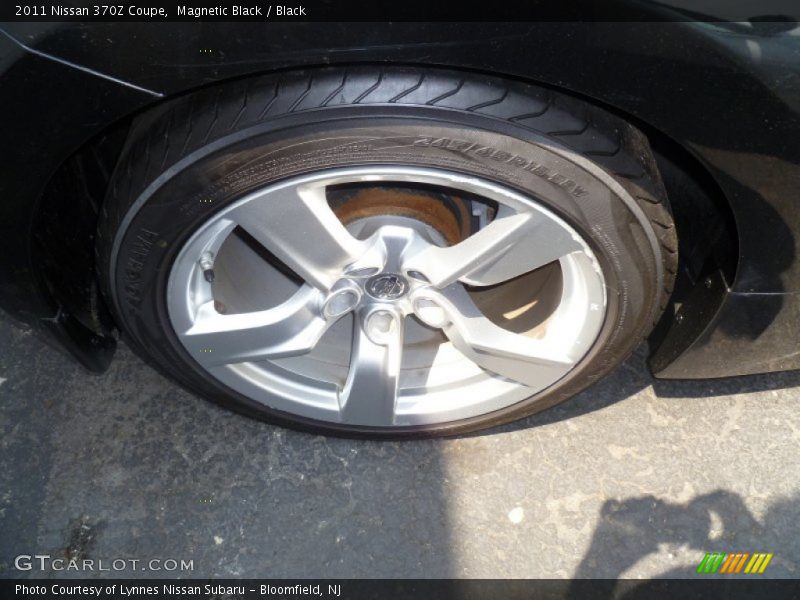 Magnetic Black / Black 2011 Nissan 370Z Coupe