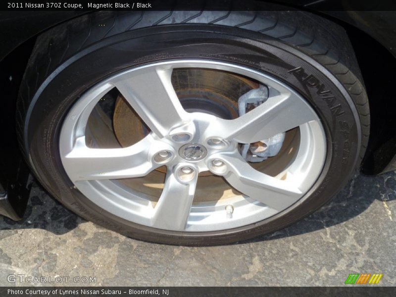 Magnetic Black / Black 2011 Nissan 370Z Coupe