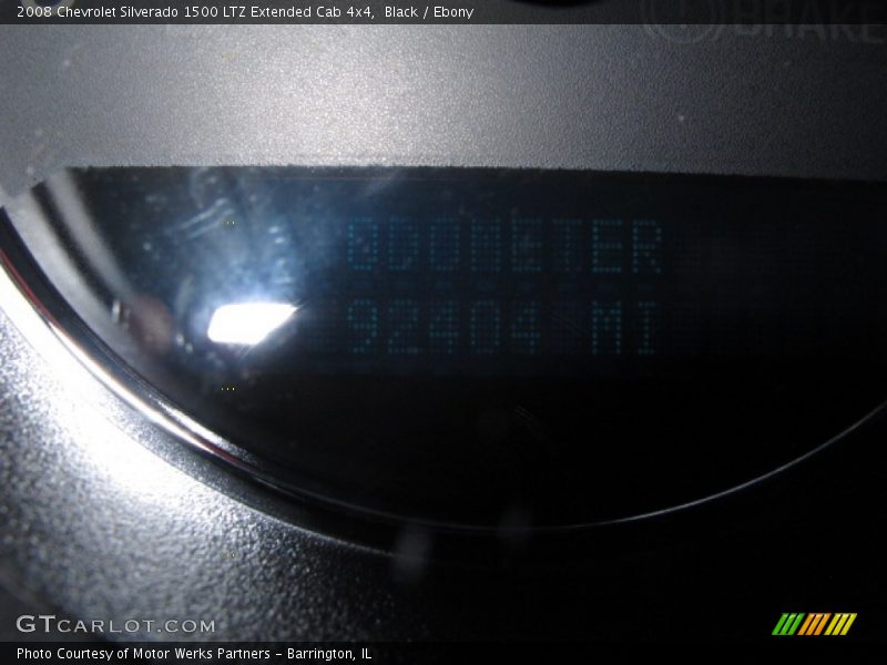 Black / Ebony 2008 Chevrolet Silverado 1500 LTZ Extended Cab 4x4