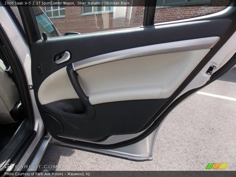 Silver Metallic / Obsidian Black 2006 Saab 9-5 2.3T SportCombi Wagon