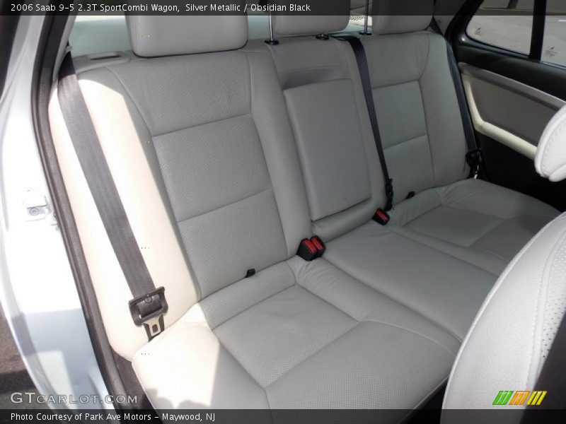 Silver Metallic / Obsidian Black 2006 Saab 9-5 2.3T SportCombi Wagon