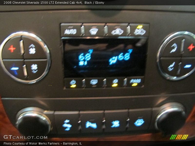 Black / Ebony 2008 Chevrolet Silverado 1500 LTZ Extended Cab 4x4