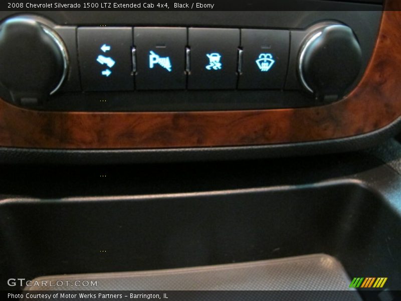 Black / Ebony 2008 Chevrolet Silverado 1500 LTZ Extended Cab 4x4