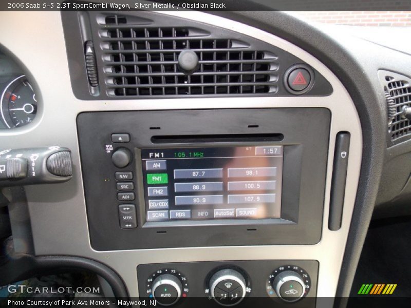 Silver Metallic / Obsidian Black 2006 Saab 9-5 2.3T SportCombi Wagon