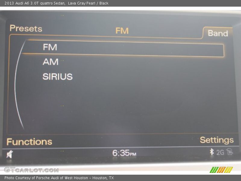 Lava Gray Pearl / Black 2013 Audi A6 3.0T quattro Sedan