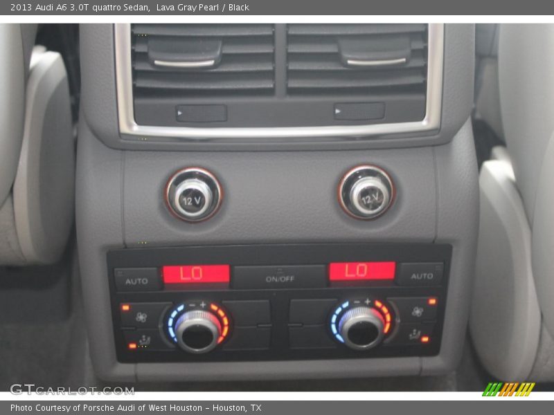 Lava Gray Pearl / Black 2013 Audi A6 3.0T quattro Sedan