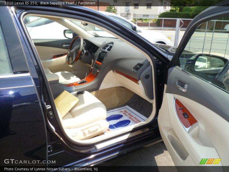 Black Sapphire Pearl / Parchment 2010 Lexus ES 350