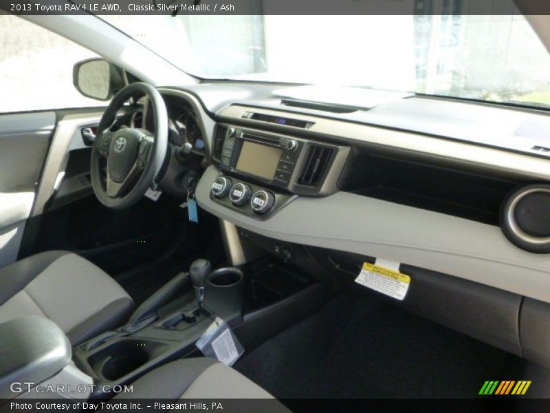 Classic Silver Metallic / Ash 2013 Toyota RAV4 LE AWD
