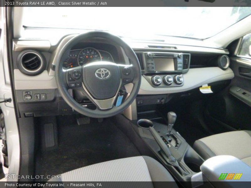 Classic Silver Metallic / Ash 2013 Toyota RAV4 LE AWD