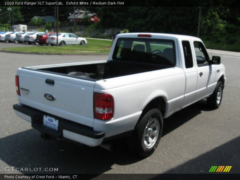 Oxford White / Medium Dark Flint 2009 Ford Ranger XLT SuperCab