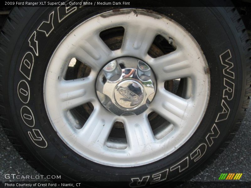 Oxford White / Medium Dark Flint 2009 Ford Ranger XLT SuperCab