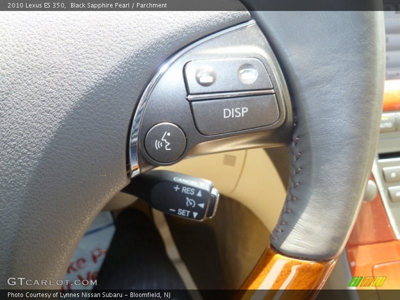 Black Sapphire Pearl / Parchment 2010 Lexus ES 350