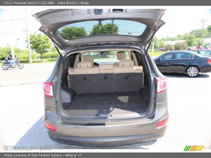 Cabo Bronze / Beige 2012 Hyundai Santa Fe GLS AWD