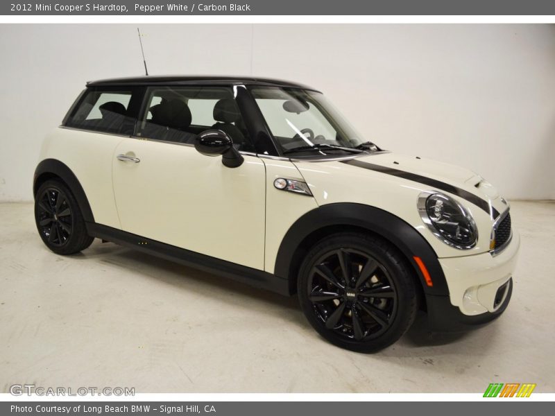 Pepper White / Carbon Black 2012 Mini Cooper S Hardtop