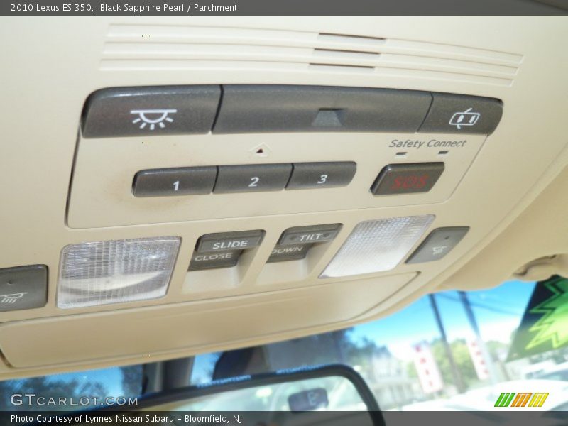 Black Sapphire Pearl / Parchment 2010 Lexus ES 350