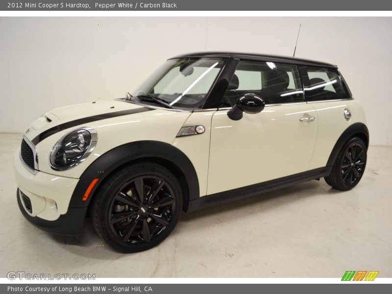Pepper White / Carbon Black 2012 Mini Cooper S Hardtop