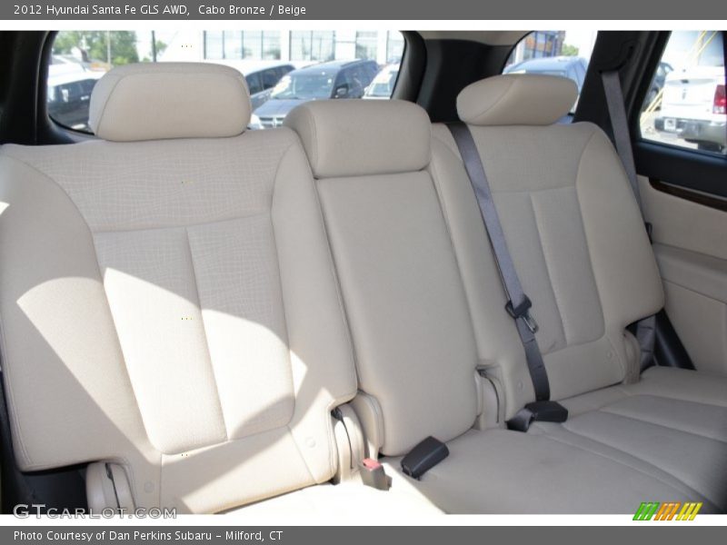 Cabo Bronze / Beige 2012 Hyundai Santa Fe GLS AWD