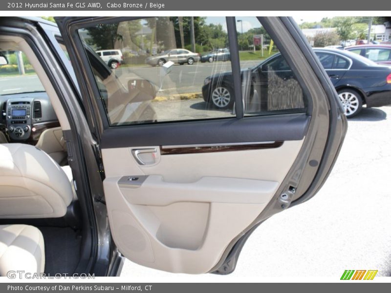 Cabo Bronze / Beige 2012 Hyundai Santa Fe GLS AWD