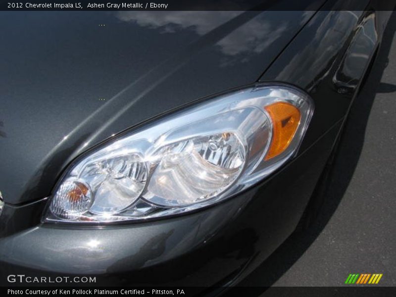 Ashen Gray Metallic / Ebony 2012 Chevrolet Impala LS
