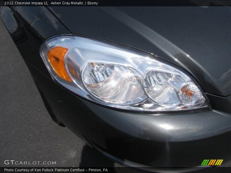 Ashen Gray Metallic / Ebony 2012 Chevrolet Impala LS