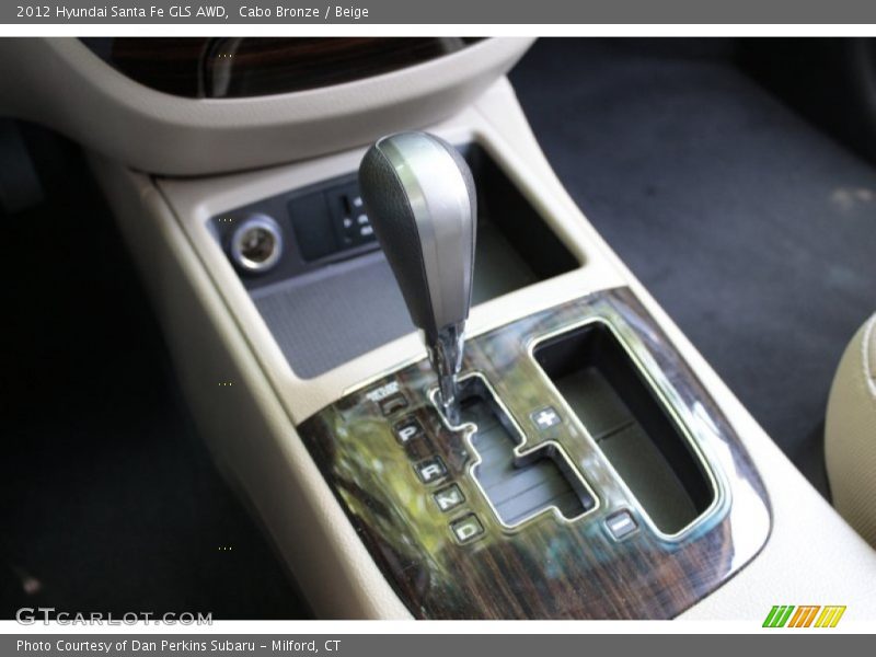 Cabo Bronze / Beige 2012 Hyundai Santa Fe GLS AWD