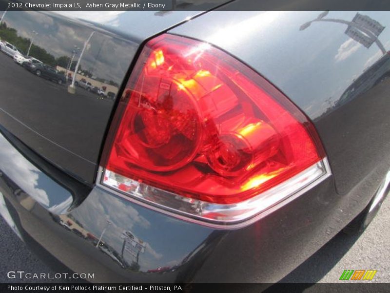 Ashen Gray Metallic / Ebony 2012 Chevrolet Impala LS