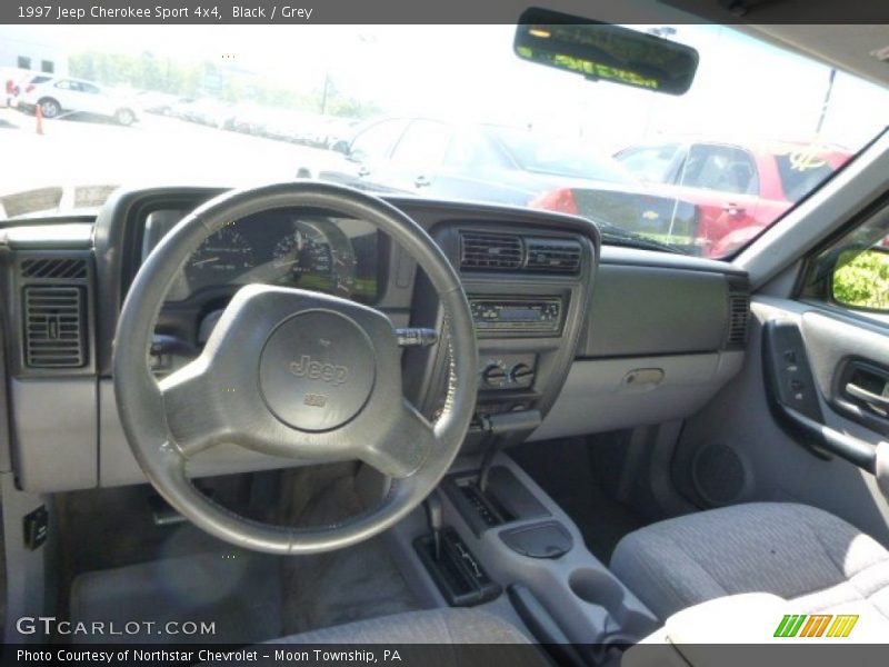 Dashboard of 1997 Cherokee Sport 4x4