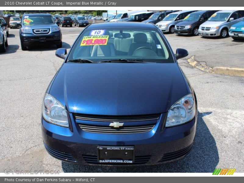 Imperial Blue Metallic / Gray 2010 Chevrolet Cobalt LT Coupe