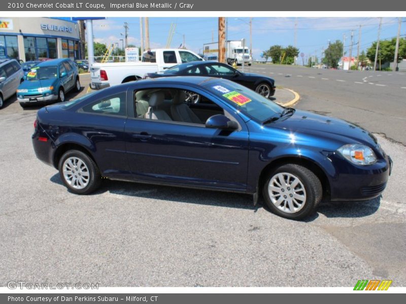 Imperial Blue Metallic / Gray 2010 Chevrolet Cobalt LT Coupe