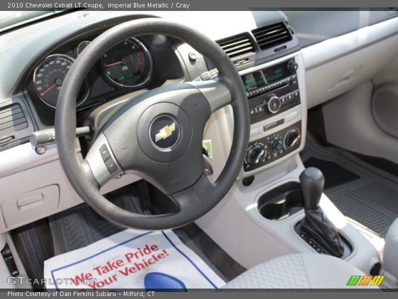 Imperial Blue Metallic / Gray 2010 Chevrolet Cobalt LT Coupe