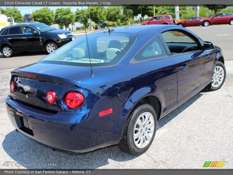 Imperial Blue Metallic / Gray 2010 Chevrolet Cobalt LT Coupe