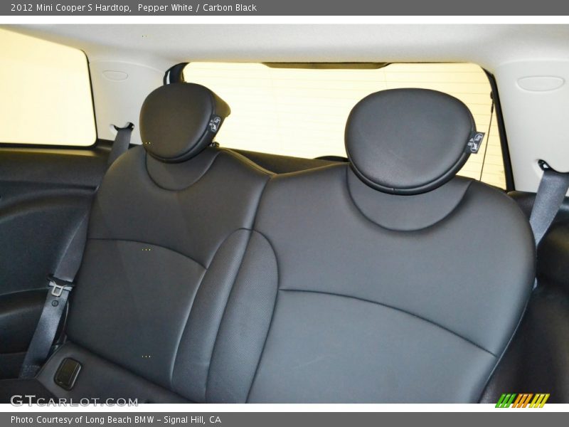 Pepper White / Carbon Black 2012 Mini Cooper S Hardtop