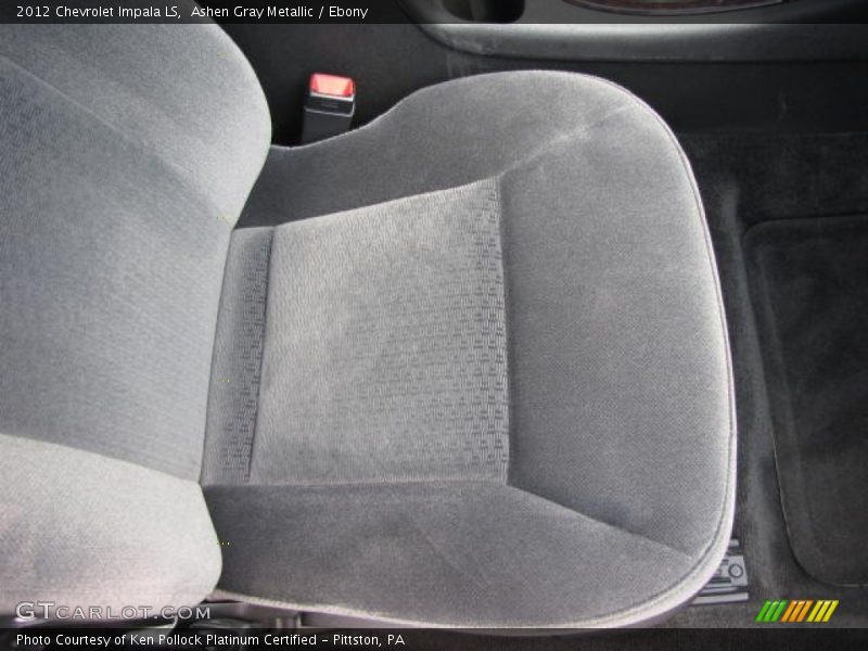 Ashen Gray Metallic / Ebony 2012 Chevrolet Impala LS