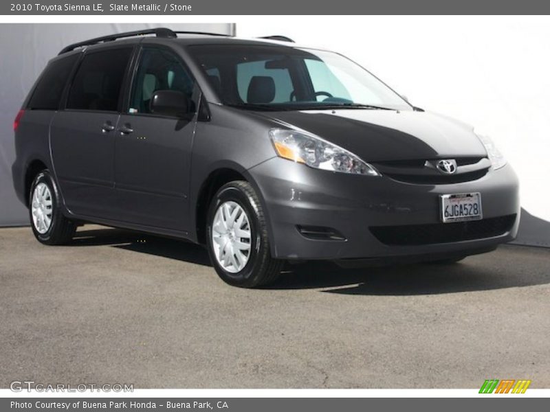 Slate Metallic / Stone 2010 Toyota Sienna LE
