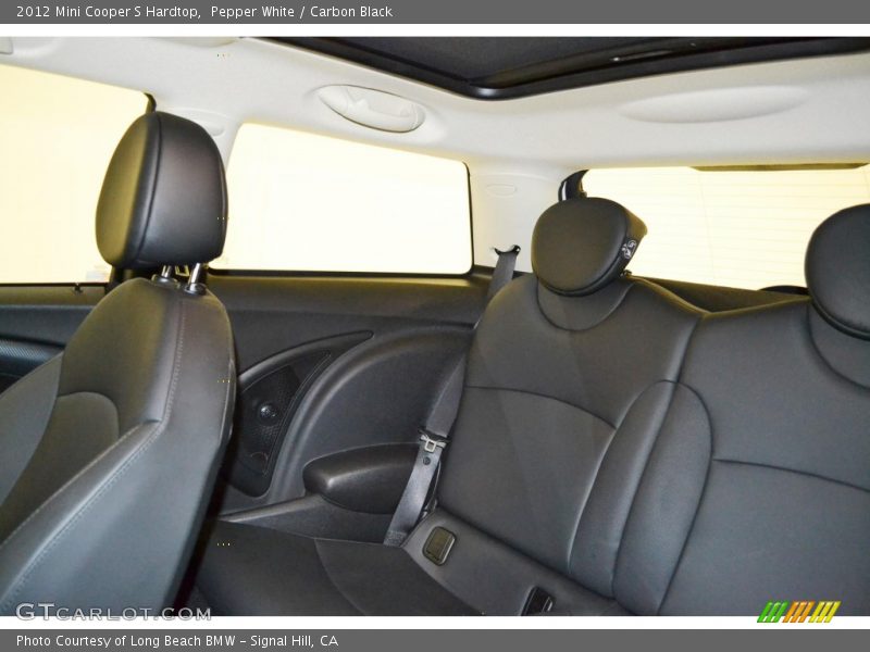 Pepper White / Carbon Black 2012 Mini Cooper S Hardtop