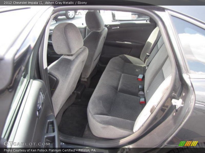 Ashen Gray Metallic / Ebony 2012 Chevrolet Impala LS