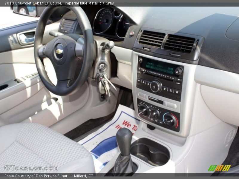 Imperial Blue Metallic / Gray 2010 Chevrolet Cobalt LT Coupe