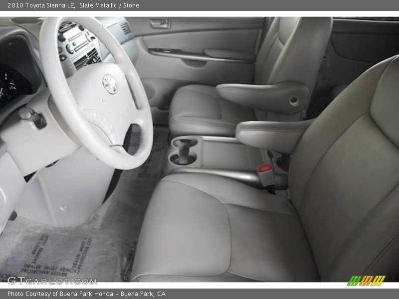 Slate Metallic / Stone 2010 Toyota Sienna LE