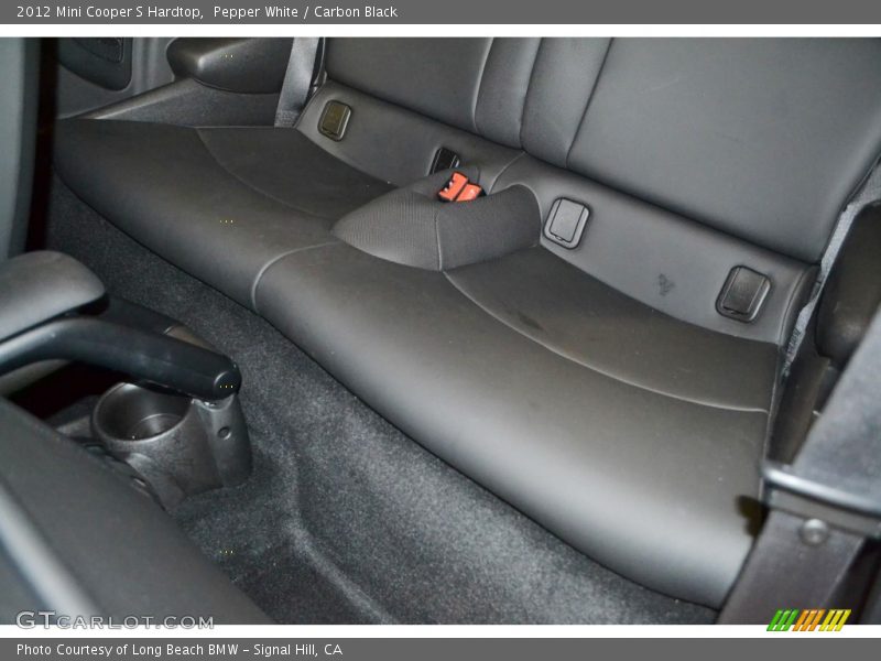 Pepper White / Carbon Black 2012 Mini Cooper S Hardtop