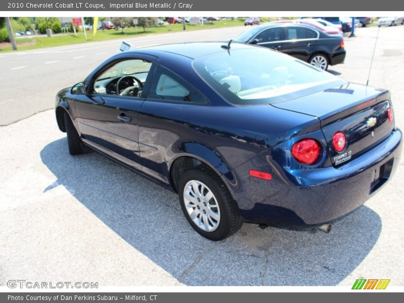 Imperial Blue Metallic / Gray 2010 Chevrolet Cobalt LT Coupe