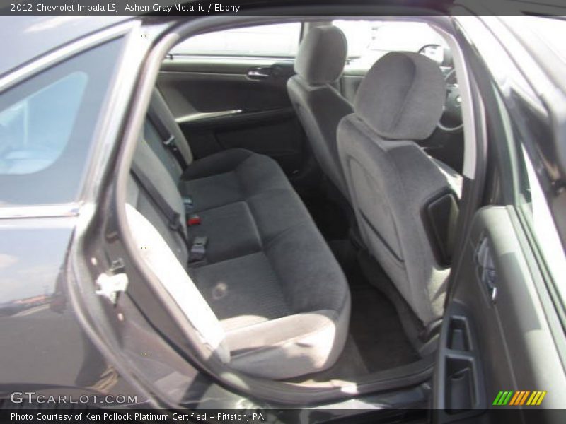 Ashen Gray Metallic / Ebony 2012 Chevrolet Impala LS