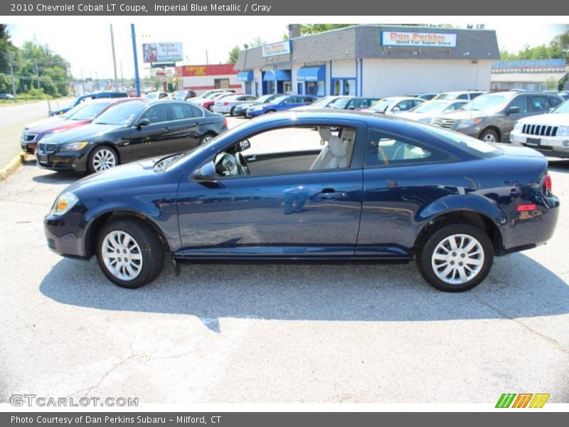 Imperial Blue Metallic / Gray 2010 Chevrolet Cobalt LT Coupe