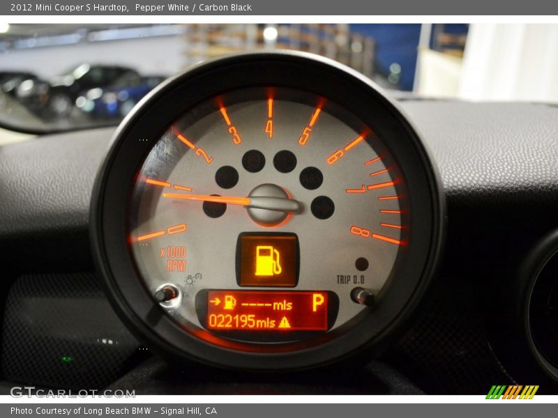 Pepper White / Carbon Black 2012 Mini Cooper S Hardtop