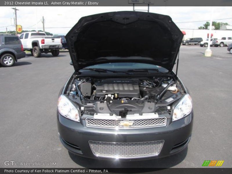 Ashen Gray Metallic / Ebony 2012 Chevrolet Impala LS