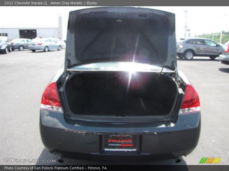 Ashen Gray Metallic / Ebony 2012 Chevrolet Impala LS